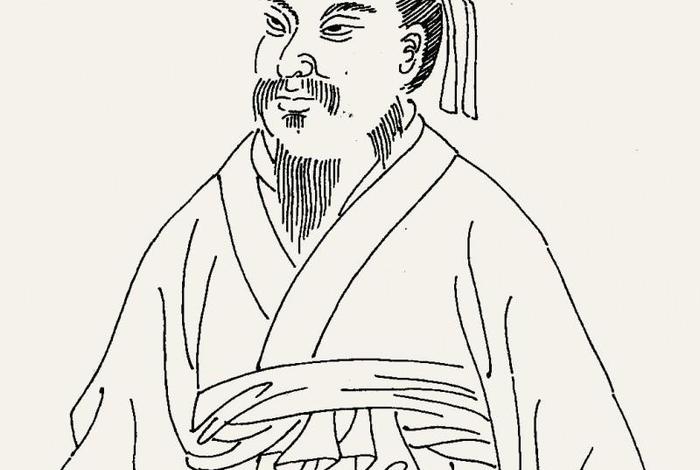 素描历史人物形象绘画（素描画古代人物）
