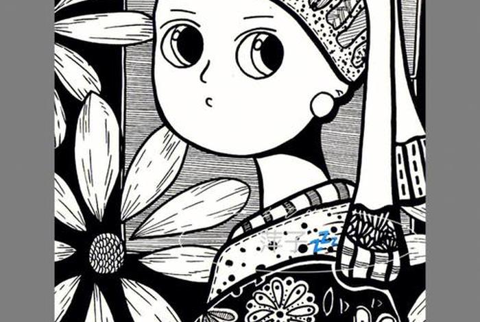 人物装饰画简笔画、人物装饰画简笔画大全 人物装饰画简笔画、人物装饰画简笔画大全