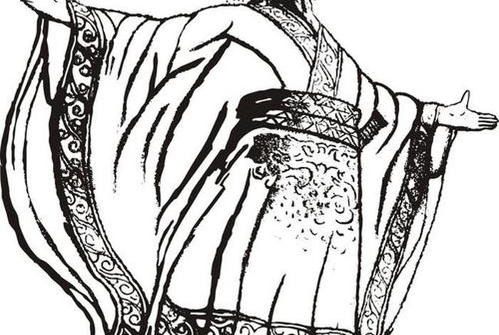 中国历史人物白描画像高清图片，120张历史名人白描图谱