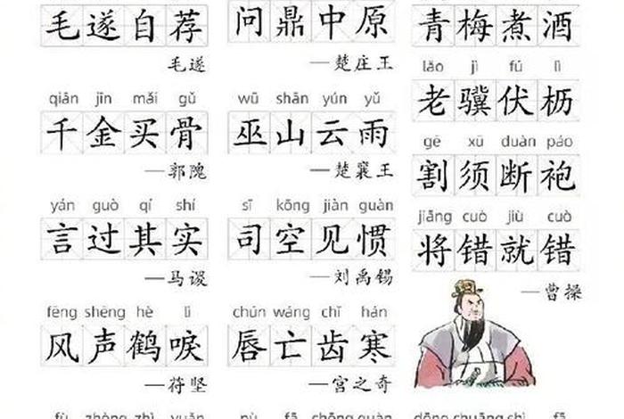 成语 历史人物（成语历史人物故事）