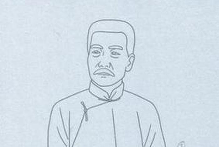 中国近代历史人物漫画手绘（中国近代历史漫画简笔画）