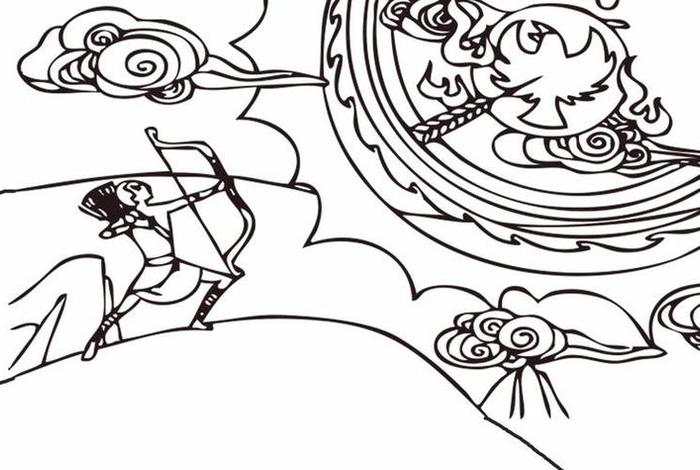 中国历史典故简笔画，历史典故怎么画