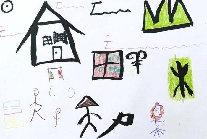 象形数字手抄报,象形数字游戏1-30 象形数字手抄报,象形数字游戏1-30