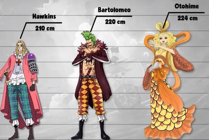 动漫人物身高对比、动漫的身高 动漫人物身高对比、动漫的身高