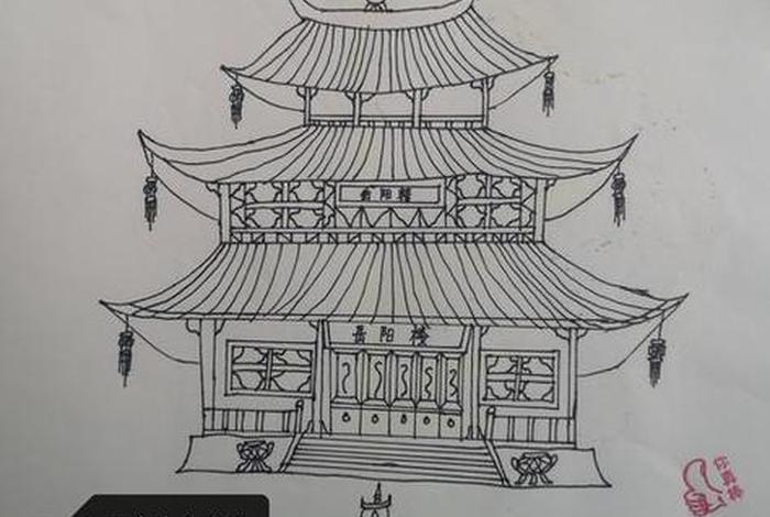 怎么画中国历史建筑物（如何画中国建筑）
