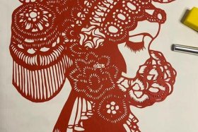 剪纸戏曲人物又简单又漂亮、戏剧人物剪纸