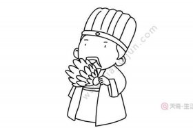 中国历史人物有哪些简笔画图片大全，历史人物的简单画法