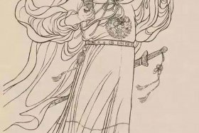 历史人物白描画 - 历史人物白描画图片