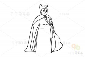 中国历史人物绘画简笔画、中国历史人物绘画简笔画大全