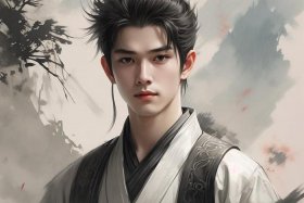 水墨历史人物头像、水墨人物头像图片