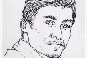 中国历史名人头像素描、历史名人头像简笔画