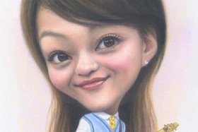 中国女名人的漫画肖像，中国女名人的漫画肖像是谁