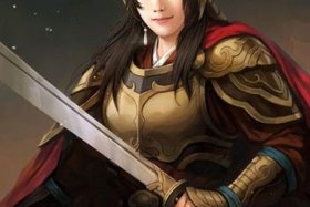 古代武将人像漫画图，古代武将漫画图片