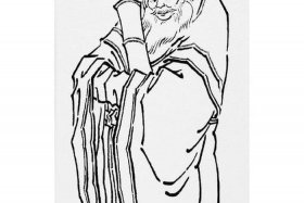 中国古代白描人物绘画范本；中国古代白描作品