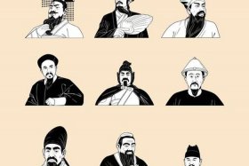 中国历史人物漫画创新素材 - 历史人物漫画手绘