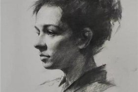 素描中国人物 中国素描人物头像大师作品