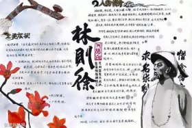 中国近代史历史人物卡片 - 中国近代历史人物小报