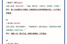 历史人物词语四字词语（历史人物的四字词语）