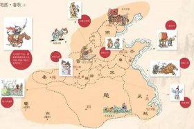 中国历史人物路线图，中国历史人物故事地图