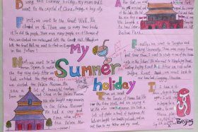 英语作文手抄报、英语作文手抄报简单好看