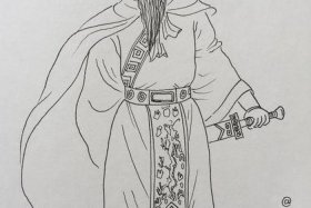 中国历史人物画素材；中国历史人物画像