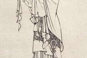 中国古代人物白描 中国古代人物白描图