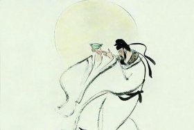 白描李白（用白描手法写李白）