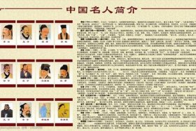 中国历史名人传人物简介（中国历史名人传记）