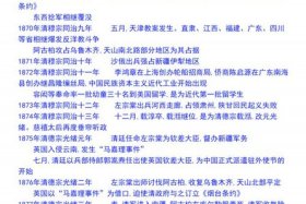 18世纪中国大事年表，18世纪中国发生的大事