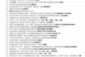 中国历史答题大全 中国历史题库