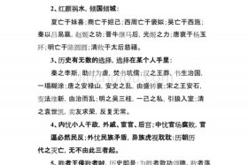 说起中国历史人物的句子，细说中国历史人物