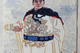 历史人物郑和手绘图 - 郑和人物生平