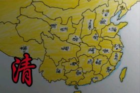 手绘中国历史地图，手绘中国历史地图介绍