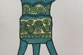 中国历史文物图片简易版、中国历史文物简笔画