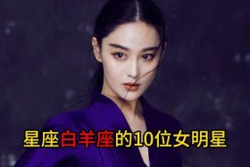 白羊座有哪些中国名人，白羊座的名人真的太多了