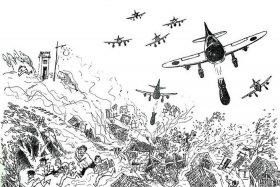 历史事件简笔画图片大全；历史事件图画版简笔画