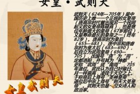 中国历史人物武则天；历史人物武则天故事200字