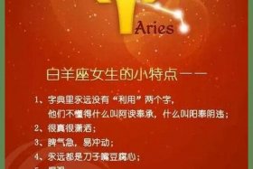 白羊座的知名人物 - 白羊座的知名人物是谁