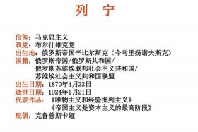 列宁的伟大事迹（列宁的伟大事迹简介）