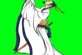 水墨历史人物视频是怎么做出来的 水墨人物剪影