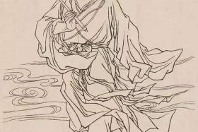 白描中国古代名人图片、白描古代人物图片大全