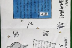 历史人物文物战迹的手抄报，历史文物手抄报模板