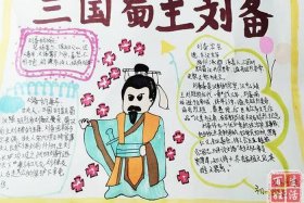 历史人物档案手抄报；历史人物手抄报图片大全集