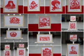 历史人物剪纸图案；剪纸历史人物剪法步骤