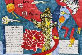 手抄报中国历史二年级英语，英语手抄报历史人物