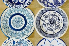 纸盘画中国传统元素 纸盘画中国传统元素怎么画