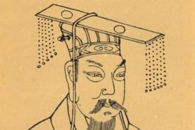 历史人物杨广肖像图 - 历史人物杨广肖像图简笔画