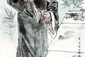 中国历史人物插画素材、历史人物国画图像高清