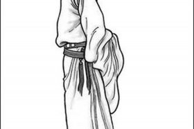 李白的人物画、诗人李白的画像简笔画