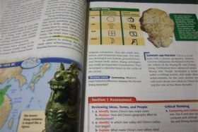 美国历史教材中国历史 历史书美国